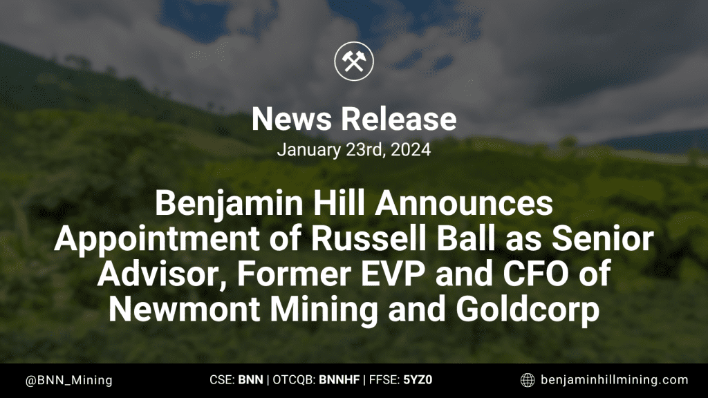 benjamin hill mining